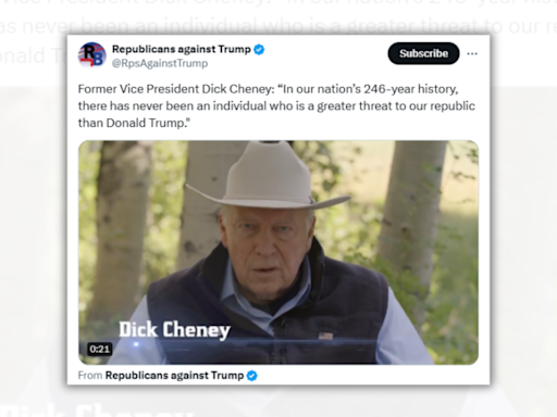 Fact Check: Video of Dick Cheney Calling Trump the Greatest Threat to US Since Its Founding Is Real