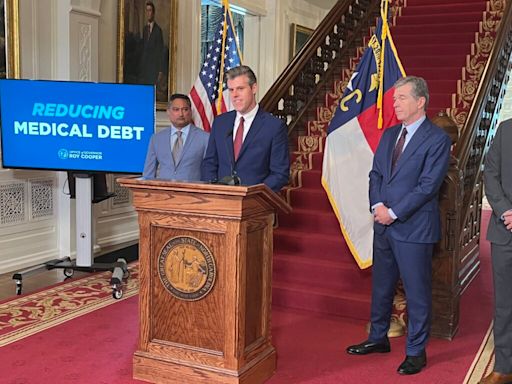 NC Gov. Cooper presents a plan to erase some residents’ hospital medical debt