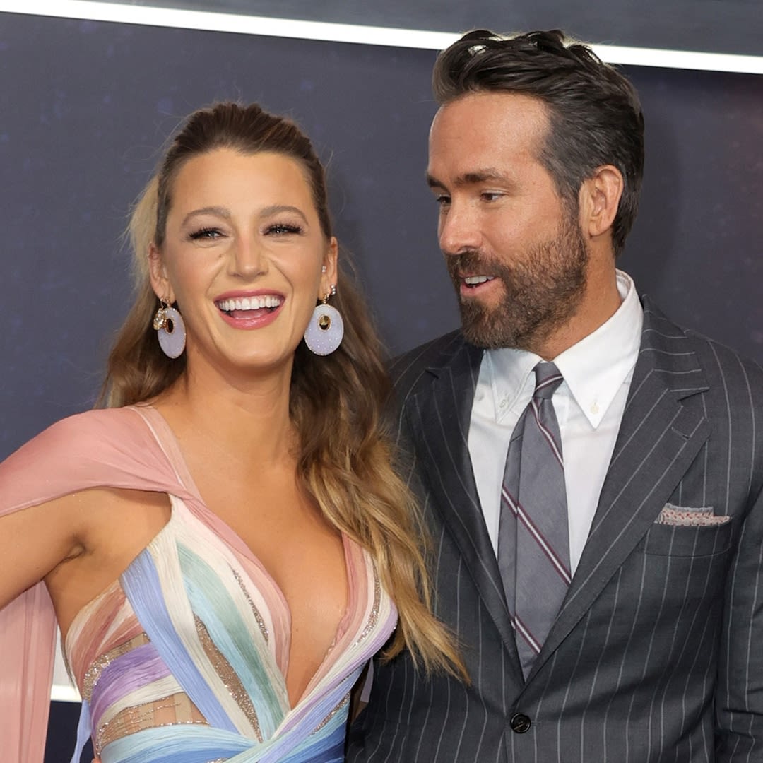 Why Blake Lively Says Ryan Reynolds Is Trying to Get Her Pregnant With Baby No. 5 - E! Online