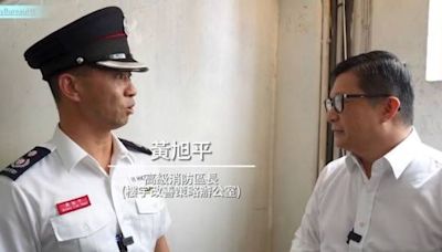 巡舊樓點出四大消防隱患 鄧炳強籲護人護己即刻改善