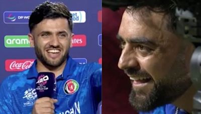 Fazalhaq Farooqi's 'Shut Up' Shocker Leaves Rashid Khan In Stitches In Post-Match Banter