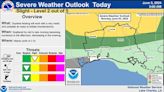 National Weather Service outlines Southeast Texas chances for showers and storms on Monday - Port Arthur News