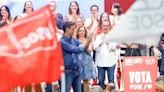 Sánchez, Feijóo y Díaz se abonan a la campaña valenciana para las europeas