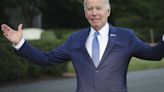 Biden jokes about age while stumping in Michigan
