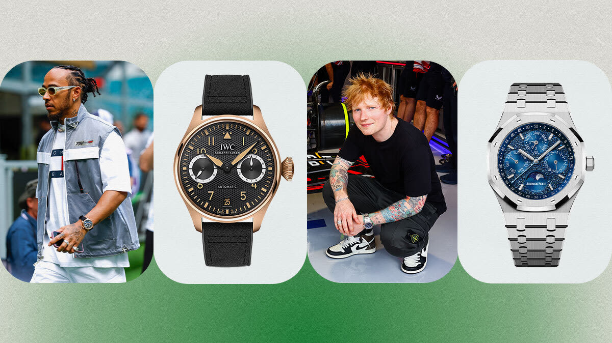 The 7 Best Watches of the Week, From Ed Sheeran’s Audemars Piguet to Lewis Hamilton’s IWC