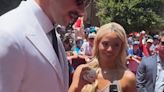 Olivia Dunne shows off baseball expertise on MLB All-Star red carpet