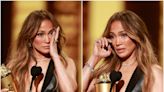 Jennifer Lopez tears up as she accepts Generation Award at MTV Movie and TV Awards