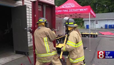 West Hartford Fire Academy teaches junior cadets the fundamentals of firefighting