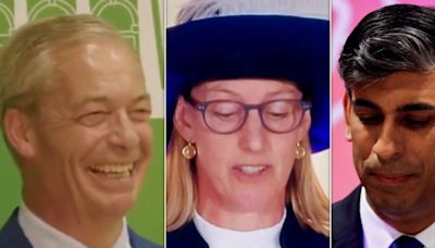All The Bizarre Moments You May Have Missed As Election Results Rolled In