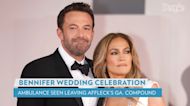 Ambulance Seen Leaving Ben Affleck's Georgia Home Before Wedding Celebration with Jennifer Lopez