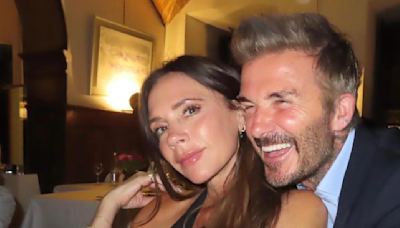 Victoria and David Beckham just recreated their *iconic* wedding fashion moment 25 years on