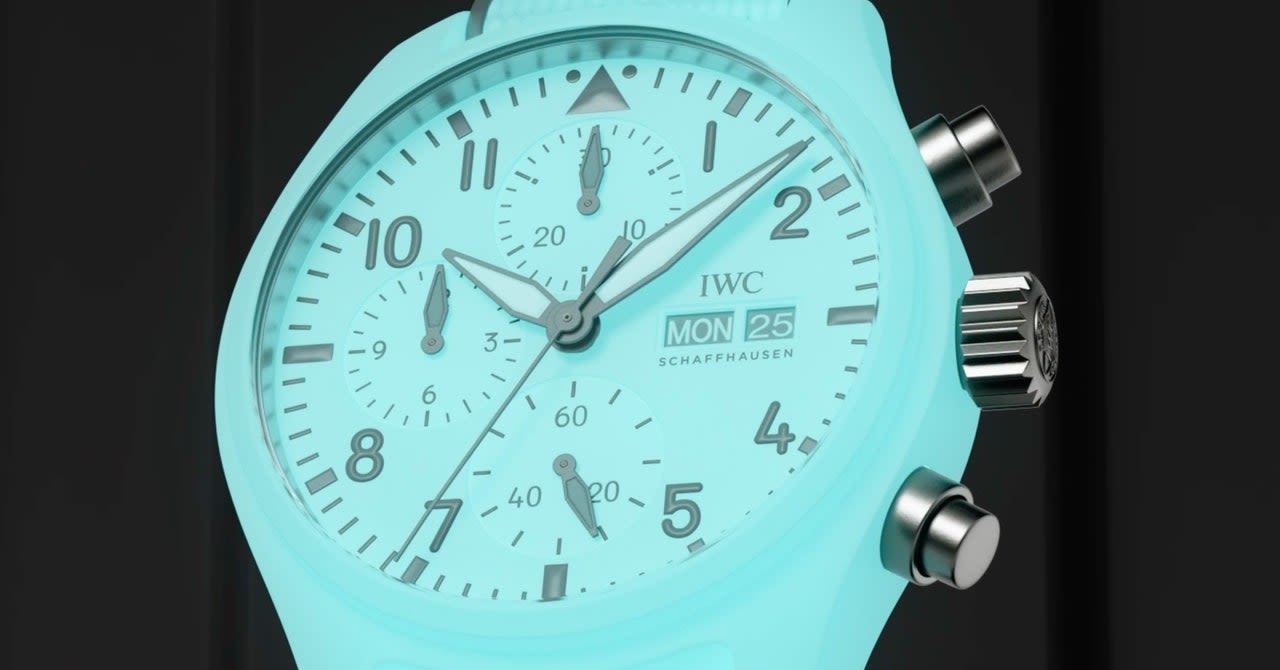 How IWC Made the Most Glow-In-the-Dark Watch Ever for Lewis Hamilton