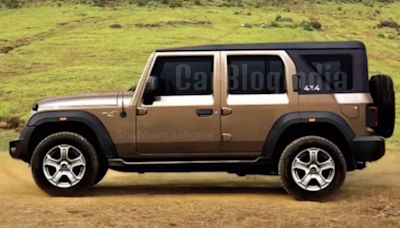 Is This What 5-door Mahindra Thar Armada Would Look Like?