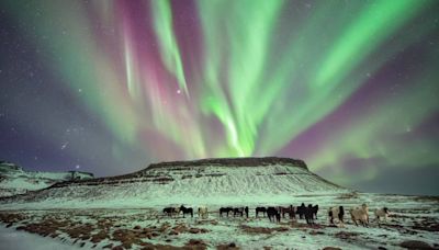 Se reportan auroras boreales en varias partes del mundo