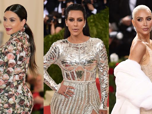 Kim Kardashian’s Met Gala Transformation Throughout the Years: From Floral Givenchy to Gold Versace and More