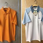 全新 男生POLO衫 尺寸M. 2XL 橘色POLO衫/尺寸XL藍白色POLO衫