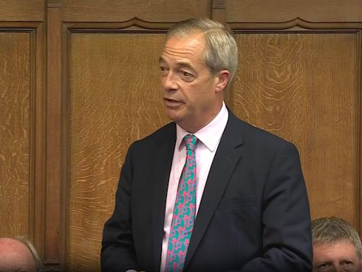 Lib Dem MP forced out of his seat after Nigel Farage 'turns up late'