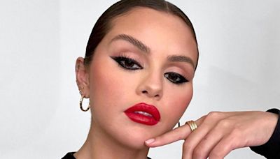 Selena Gomez just proved that statement red lipstick is perfect for any occasion