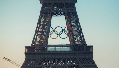 Paris Olympics 2024: Olympic rings installed on Eiffel Tower