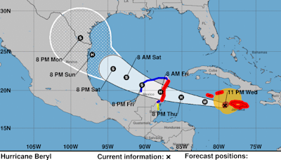 El letal huracán Beryl azota a la costa sur de Jamaica con vientos intensos y lluvias fuertes