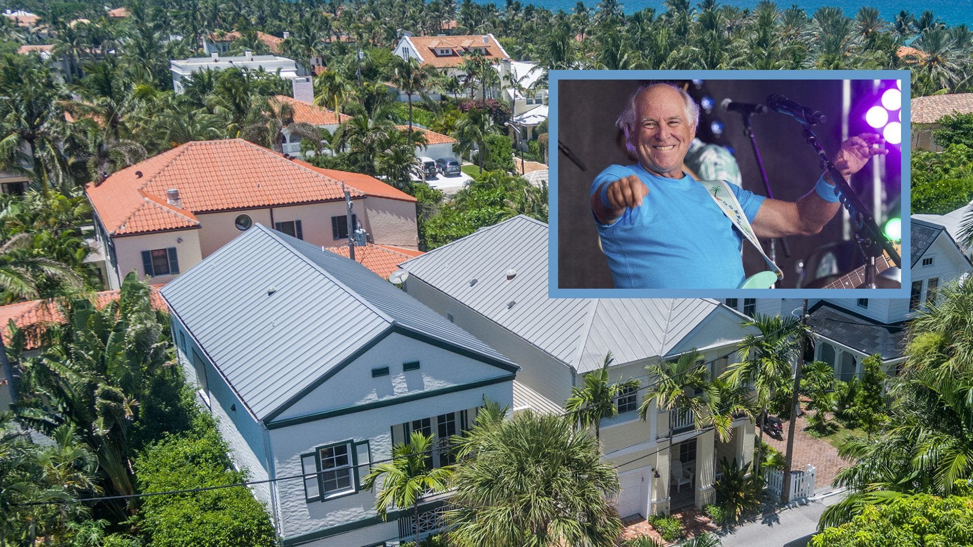 Peek inside: Jimmy Buffett's 3 Palm Beach homes are now for sale, includes music studio