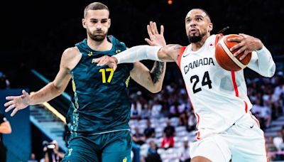 Canadian men's basketball team beats Australia in Paris