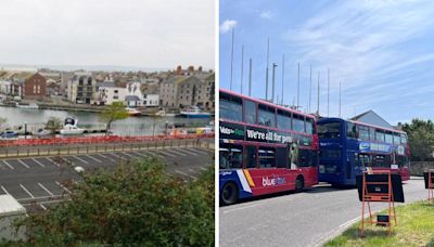 U-turn over using car park for cruise ship shuttle buses