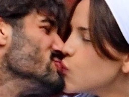 Eiza Gonzalez piles on the PDA with her new model boyfriend Guy Binns