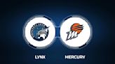 Lynx vs. Mercury live: Tickets, start time, TV channel, live streaming links