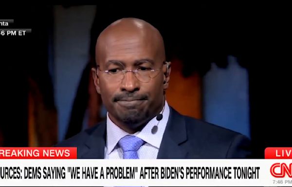 Van Jones’ Voice Cracks for Biden: ‘Love This Guy. Painful.’