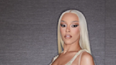 Doja Cat looks like a totally different person with platinum blonde bouffant hair
