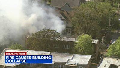 Families displaced after flames spread to apartment building in Gresham, Chicago fire says