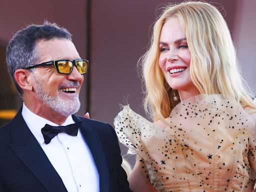 Antonio Banderas y Nicole Kidman deslumbran en la alfombra roja del Festival de Venecia