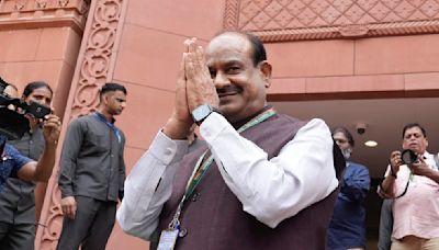 Om Birla is NDA’s candidate for Lok Sabha Speaker for a second time