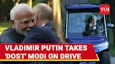 'Friends' Modi-Putin Go On Drive; Never-Scene Before Dosti Display At Russia President's Residence | International - Times of India...