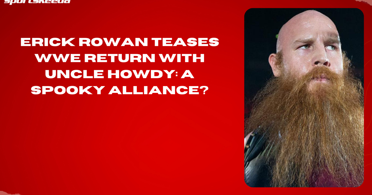 Erick Rowan Teases WWE Return with Uncle Howdy A Spooky Alliance #ErickRowan #UncleHowdy #WWE