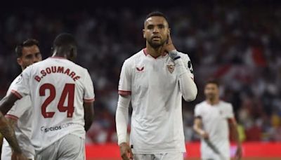 La petición de En-Nesyri a Quique tras su gol al Mallorca: "Tres días libres, ¿no?"