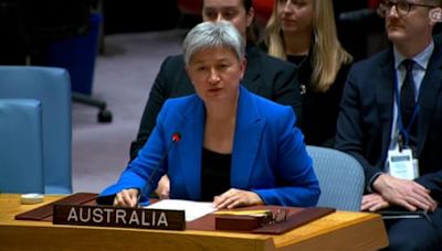 ‘Clear timeline’ for Palestinian statehood needed: Penny Wong escalates language in UN speech