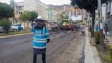 Asfaltado de la calle 21 de Calacoto de La Paz ingresa a fase final - El Diario - Bolivia