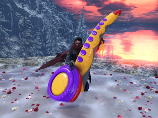 Monster Hunters can now flatten everything with the Sax-a-Boom, a toy instrument best-known for a Jack Black skit