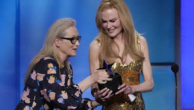 Meryl Streep elogia a Nikole Kidman, dice que actuar con ella "fue traumatizante"