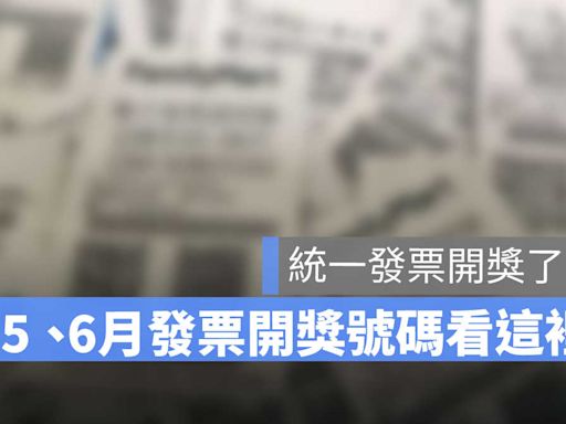 統一發票5、6月號碼開獎：發票兌獎、開獎、領獎懶人包 2024(113年) 版