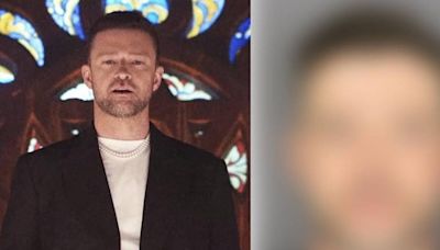 La polémica foto de Justin Timberlake ebrio, minutos antes de su detención