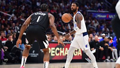 Dallas Mavericks' Kyrie Irving Speaks on Playing Against Clippers' James Harden