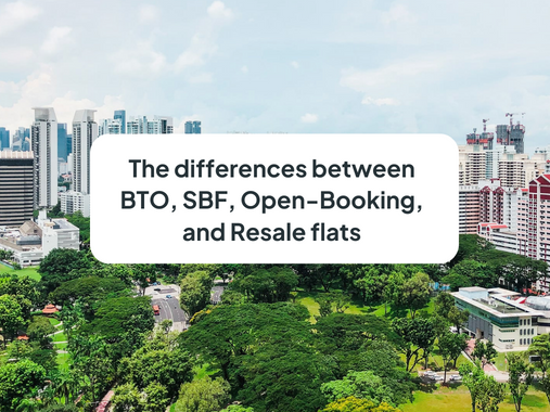 The Differences Between BTO, SBF, Open-Booking, and Resale HDB