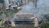 Fire destroys main post office in Philippine capital, a nearly 100-year-old neoclassical landmark