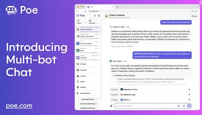 You can now use Quora's Poe to chat with multiple LLMs at the same time