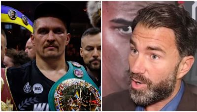 Eddie Hearn explains why Oleksandr Usyk should be stripped of IBF heavyweight title