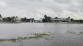 Streets and yards flooded in Everglades City after nearly 15 inches of rain