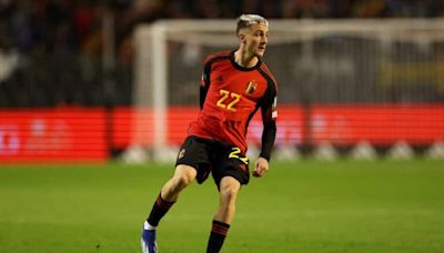 Belgium NT coach Domenico Tedesco: “Saelemaekers is important for our future plans.”